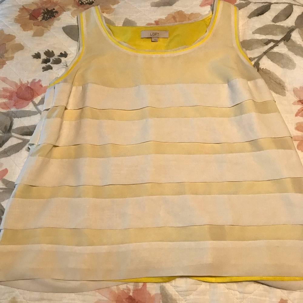 Loft Flowy Tiered Tank